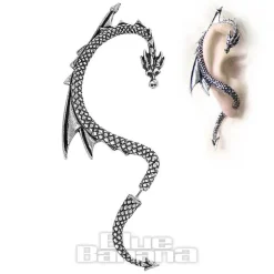 Alchemy Dragons Lure Right Earring (Silver)