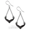 Alchemy Gothic Conspiracy Raven Earrings (Pair)
