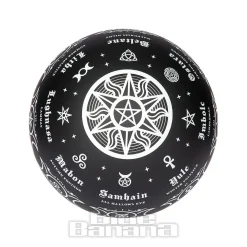 Alchemy Gothic Pagan Calendar Globe Light (Black)