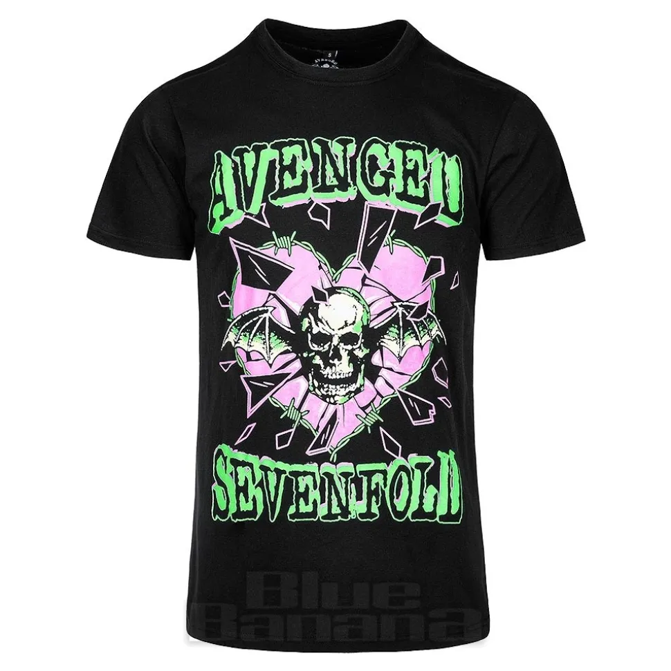 Avenged Sevenfold Heartbreak T-Shirt (Carbon)