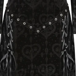 Banned Amara Velvet Maxi Dress (Black)