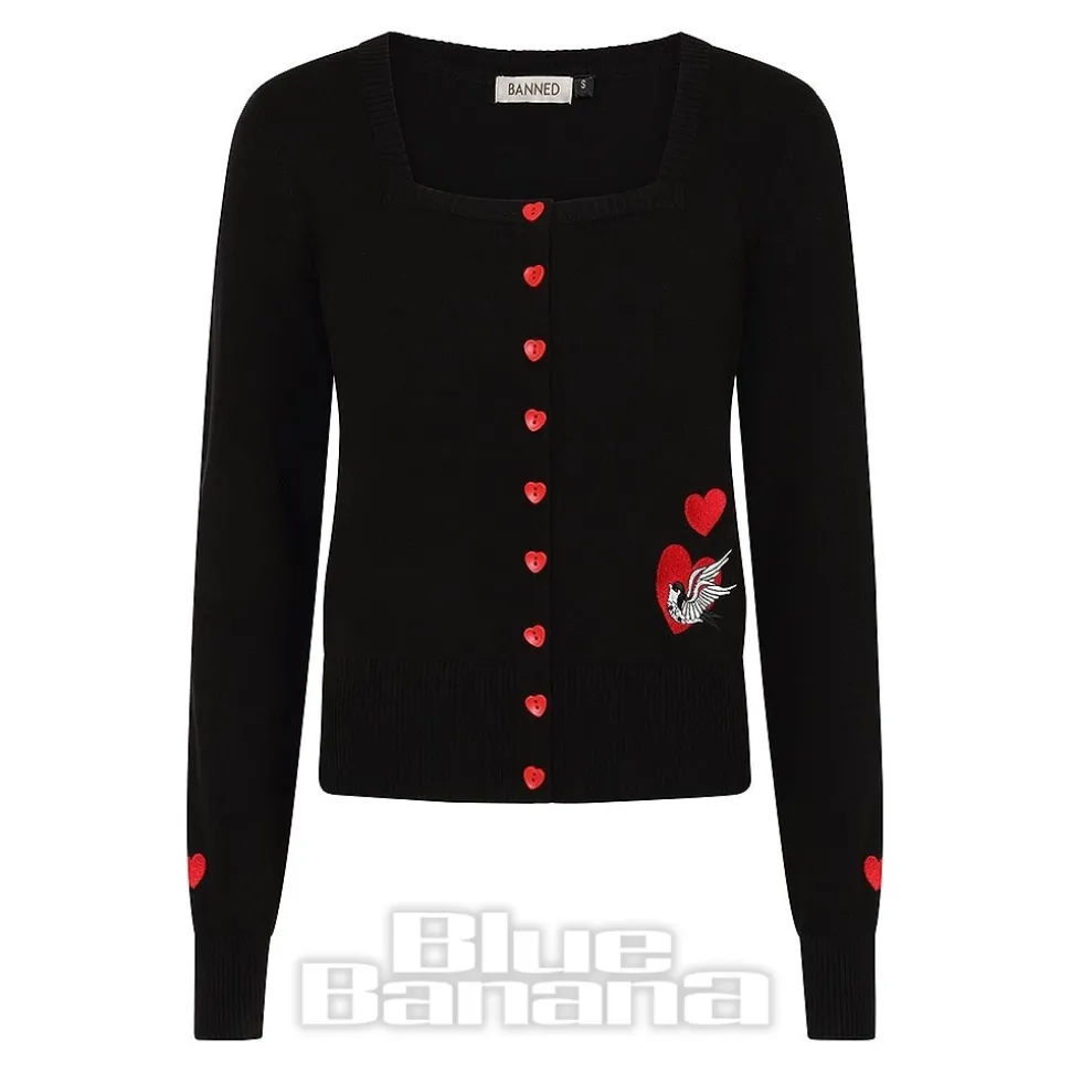 Banned Annie Love Cardigan (Black)