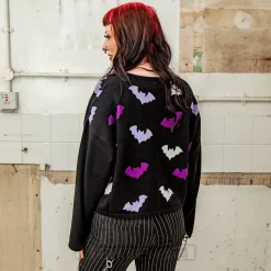 Banned Batty Babe Jumper (Black)