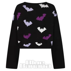 Banned Batty Babe Jumper (Black)