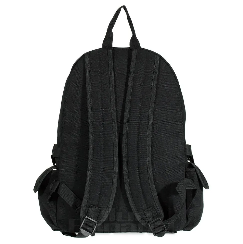 Banned Cat Fish Bone Backpack With Speakers (Black/White)