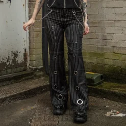 Banned Chain Reaction Trousers (Black)