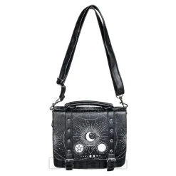 Banned Cosmic Satchel Bag (Black/White)