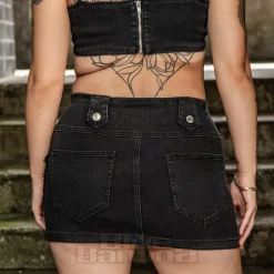 Banned Heartbreaker Skirt (Black)