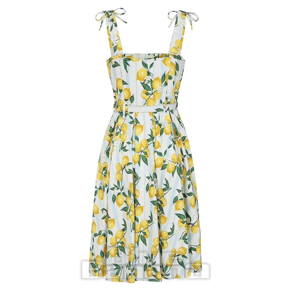 Banned June Lemon Dress (Multicolour)
