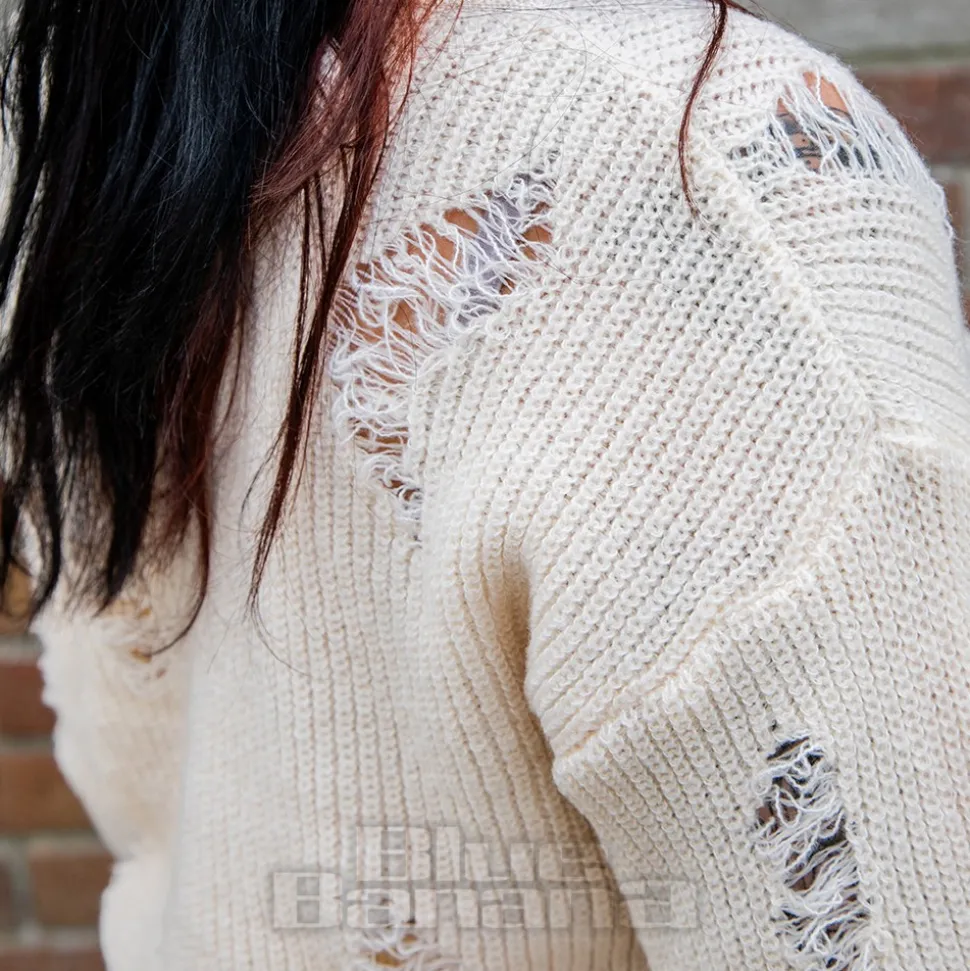Banned Kara Vex Jumper (White)