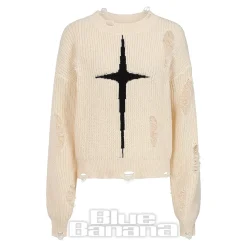Banned Kara Vex Jumper (White)