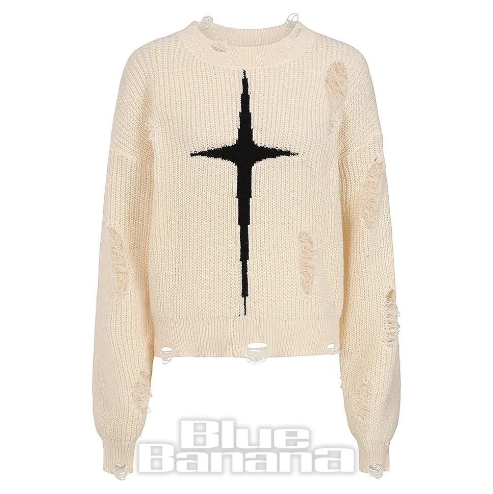 Banned Kara Vex Jumper (White)