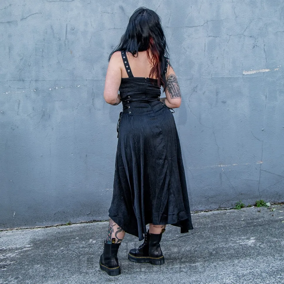 Banned Lunar Veil Dress (Black)