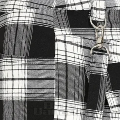 Banned Nocturne Buckle Trousers (Black/White)