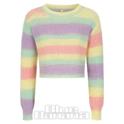 Banned Nola Pastel Rainbow Jumper (Multicolour)