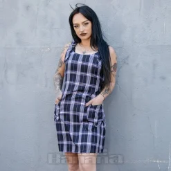 Banned No Rules Buckle Mini Dress (Purple)