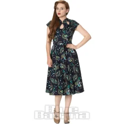 Banned Proud Peacock Dress (Blue)