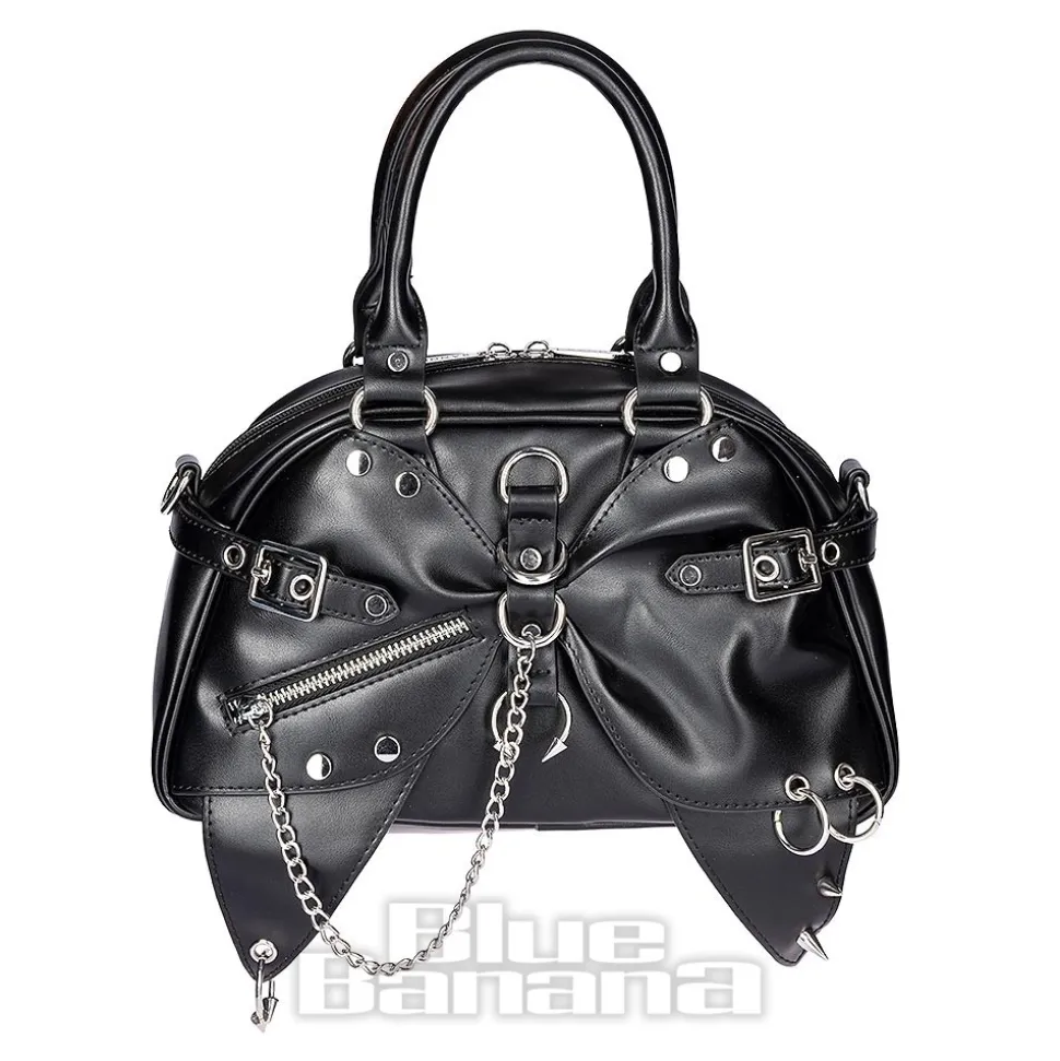 Banned Rebel Sugar Alternative Handbag (Black)