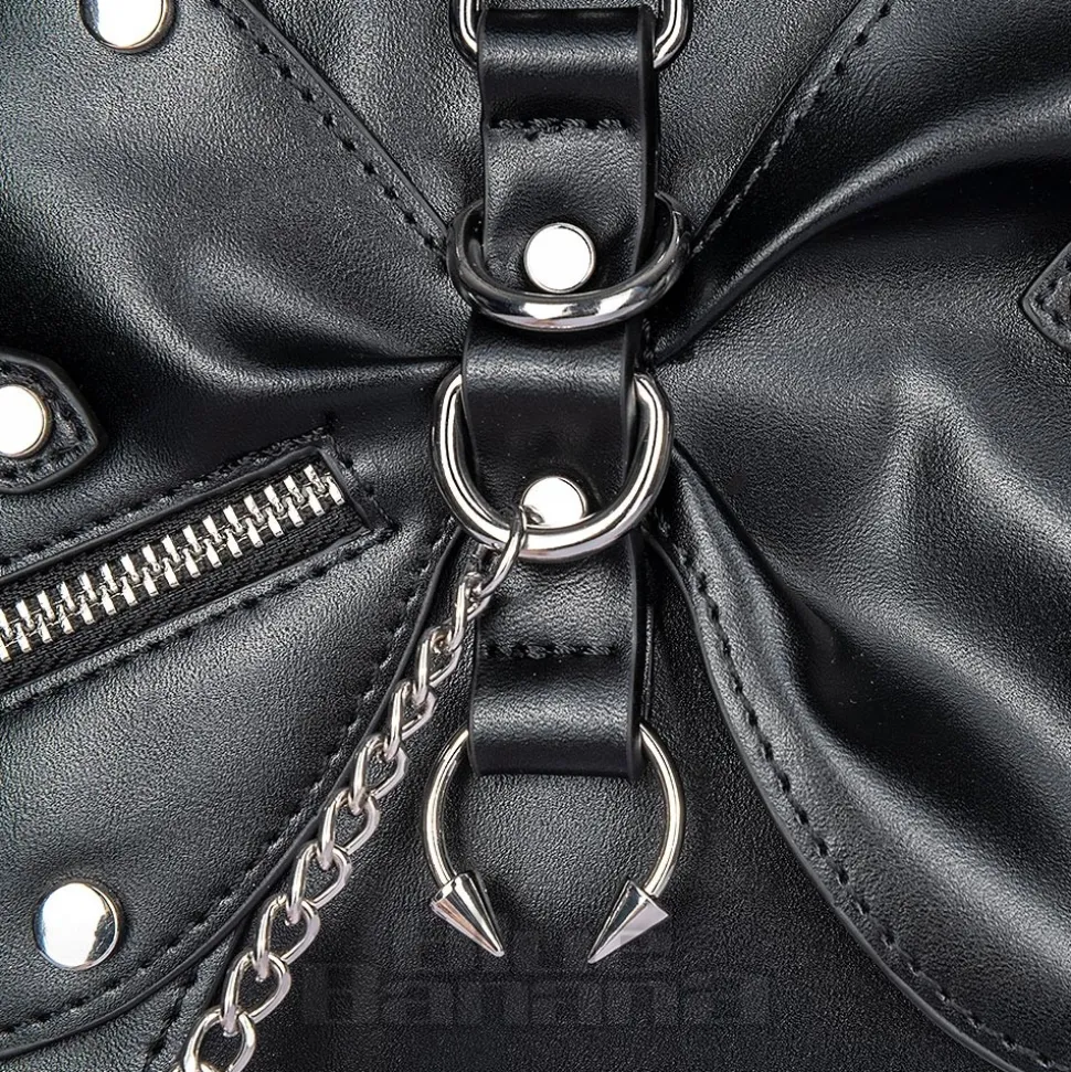 Banned Rebel Sugar Alternative Handbag (Black)