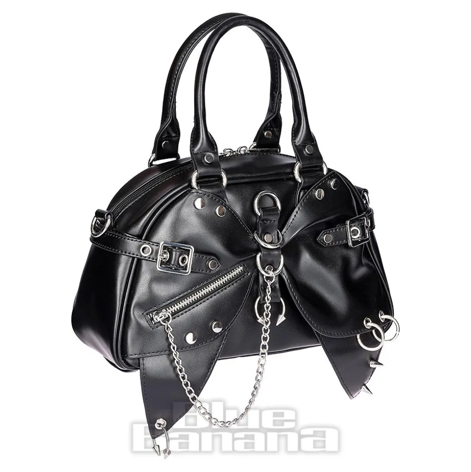 Banned Rebel Sugar Alternative Handbag (Black)