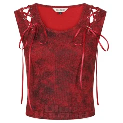 Banned Rogue Ribbon Top (Red)