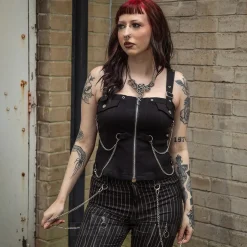 Banned Street Anarchy Top (Black)