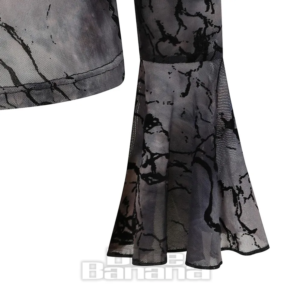 Banned Valkyrie Top (Black/Blue)