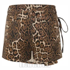 Banned Wild Instincts Shorts (Leopard Print)