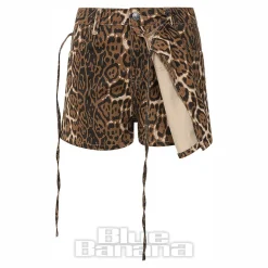 Banned Wild Instincts Shorts (Leopard Print)