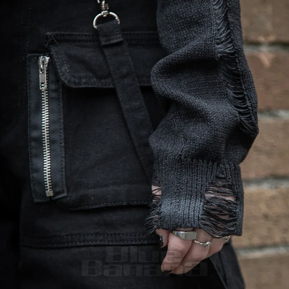 Banned X Blue Banana Prima Jumper (Black)