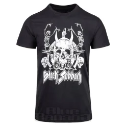 Black Sabbath Dancing Ladies T Shirt (Black)