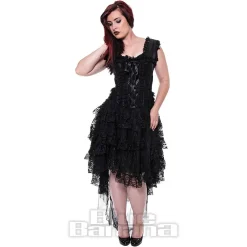 Bleeding Heart Clarissa Dress (Black)