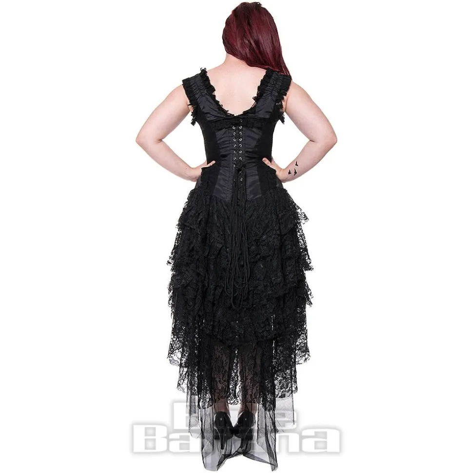 Bleeding Heart Clarissa Dress (Black)