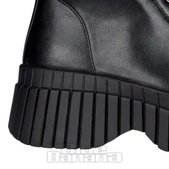 Bleeding Heart 15-Eye Boots (Black)