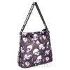 Bleeding Heart Skulls Handbag (Red)