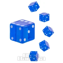 Blue Banana Acrylic UV 4mm Dice Add On (Blue)