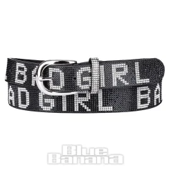 Blue Banana Bad Girls Belt (Black)