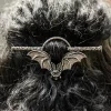 Blue Banana Bat Hair Pin (Black)