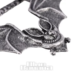 Blue Banana Bat Hair Pin (Black)