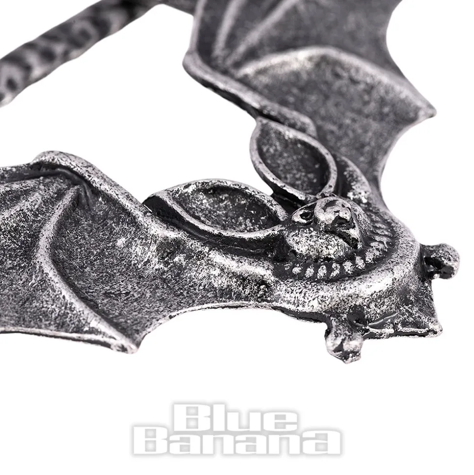 Blue Banana Bat Hair Pin (Black)
