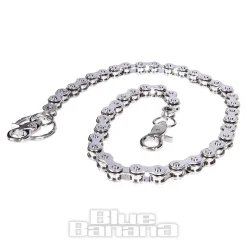 Blue Banana Bike Chain (Silver)