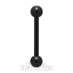 Blue Banana Black Titanium Barbell (Black)