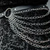 Blue Banana 7 Chain Belt (Black)
