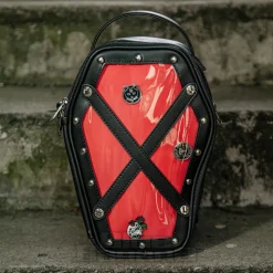 Blue Banana Coffin Bag (Red)