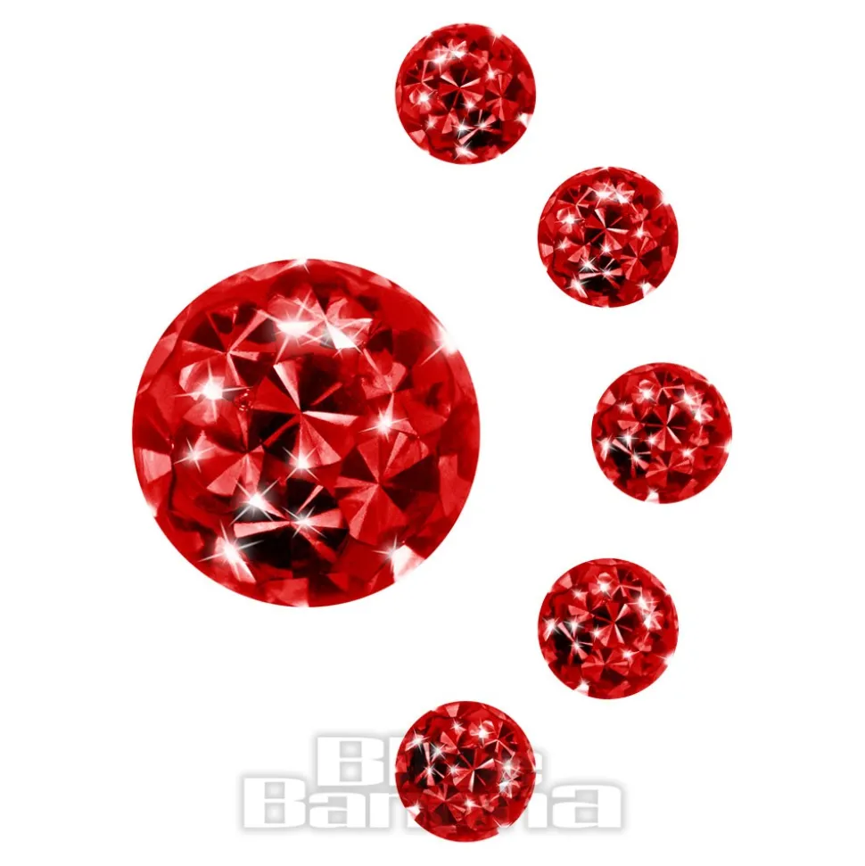 Blue Banana Crystal Glitter Ball (Siam)