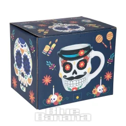Blue Banana Day Of The Dead Senor Mug (Multicolour)