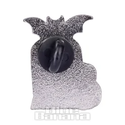 Blue Banana Everyday Is Halloween Pin Badge (Black)