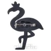 Blue Banana Flamingo Brooch (Mulitcoloured)