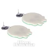 Blue Banana Ghost Skull Earrings (Green)