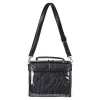 Blue Banana Hearts & Bow Handbag (Black)